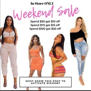 Stop by ! GLAM GARDEN STATE PLAZA BLOW OUT DEAL